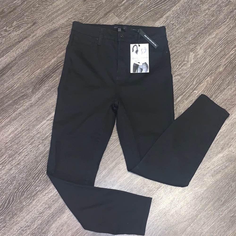 Kendall + Kylie High Rise Black Jeans